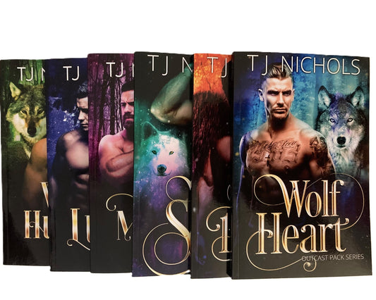 6 x MM wolf shifter romance paperbacks