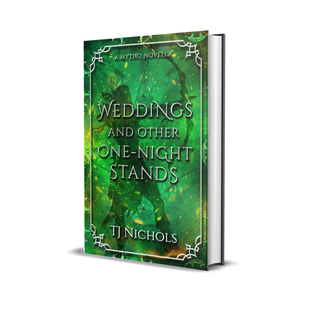 Weddings and other One-night Stands hardback, MM elf romance, grumpy sunshine, new year romance, age gap romance